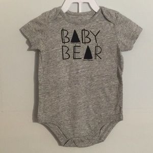Gymboree 6-12m Bear Onesie